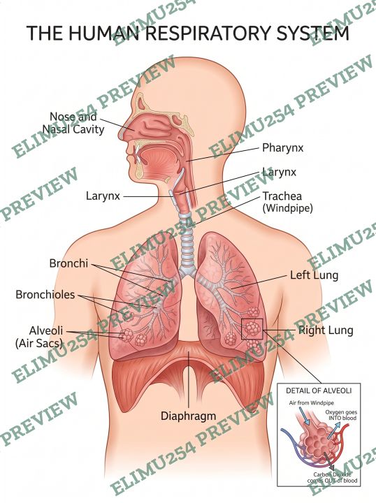 The Breathing System Image Chart
